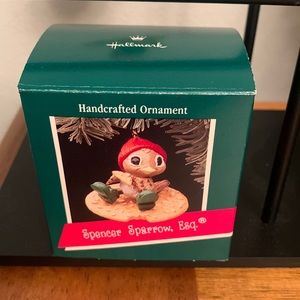 Hallmark KEEPSAKE Ornament SPENCER SPARROW, ESQ. 1989 Christmas
